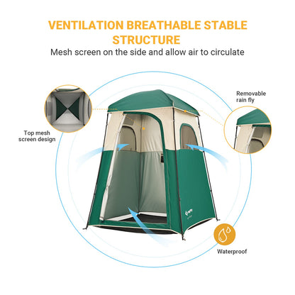 KingCamp Outdoor Privacy Shower Tent