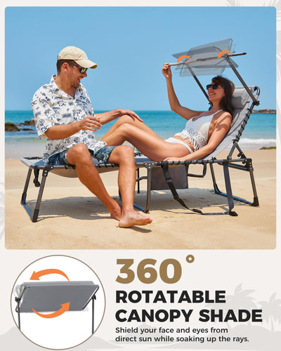 KingCamp MAGNOLIA B20 PLUS Folding Lounge Chair