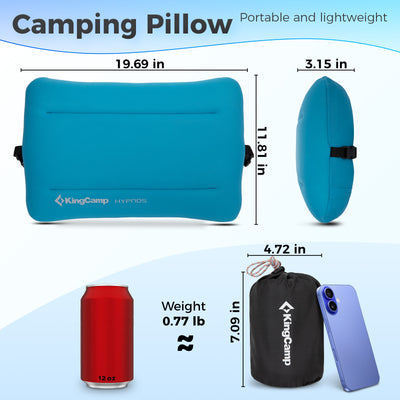KingCamp HYPNOS Inflatable Camping Pillow