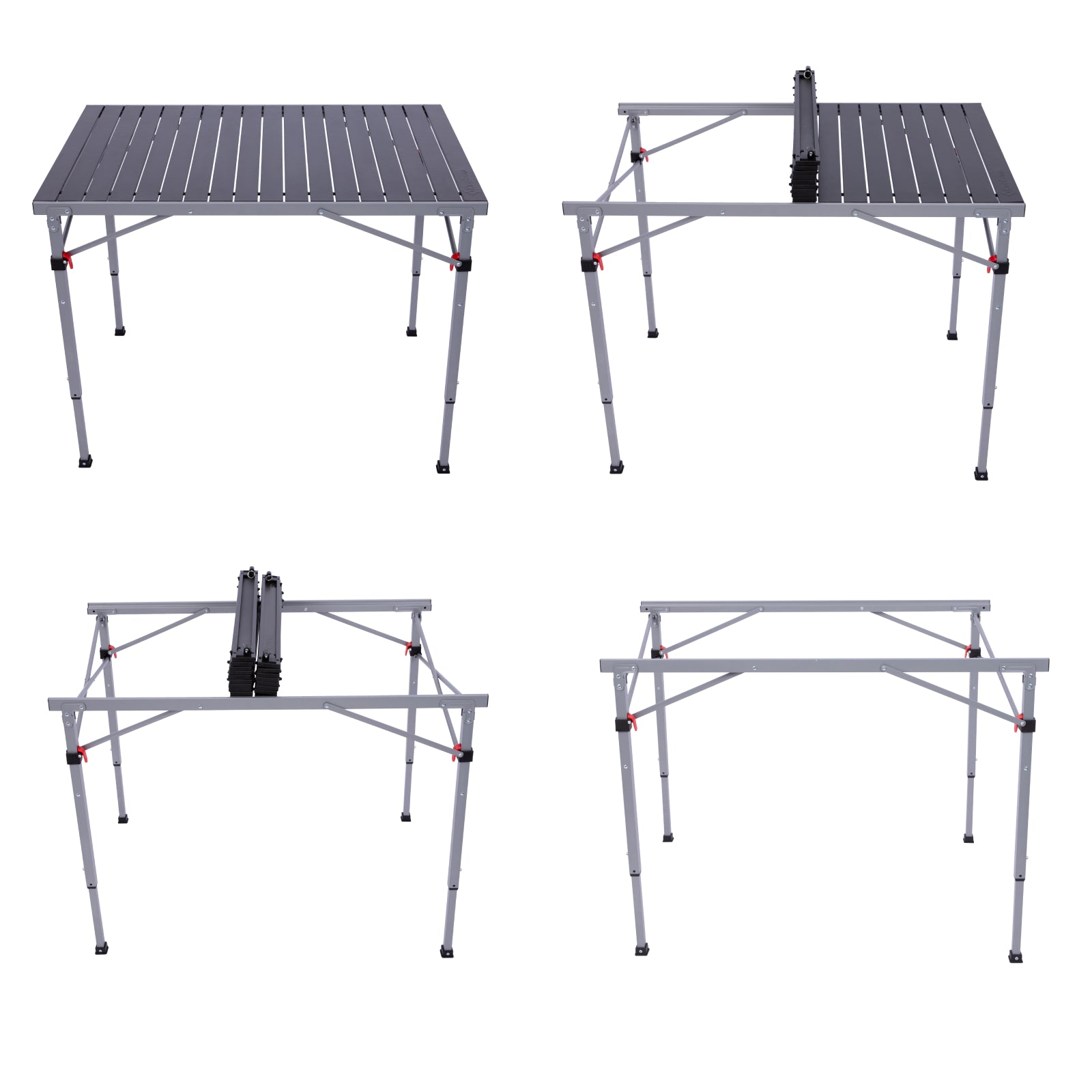 KingCamp GRANITE C10 PLUS Adjustable Folding Aluminum Table