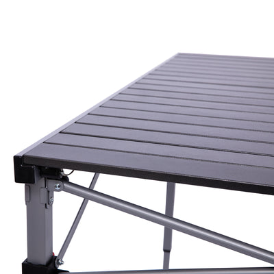 KingCamp GRANITE C10 PLUS Adjustable Folding Aluminum Table