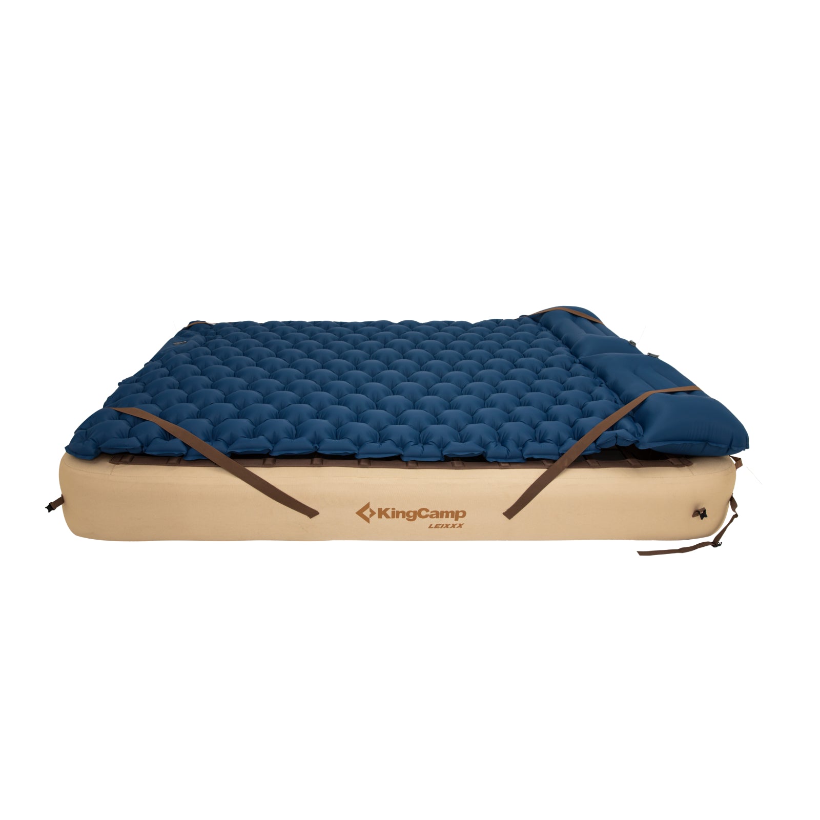 KingCamp Sleeping Bundle: 2-in-1 Air Pad & Mattress Frame Pack