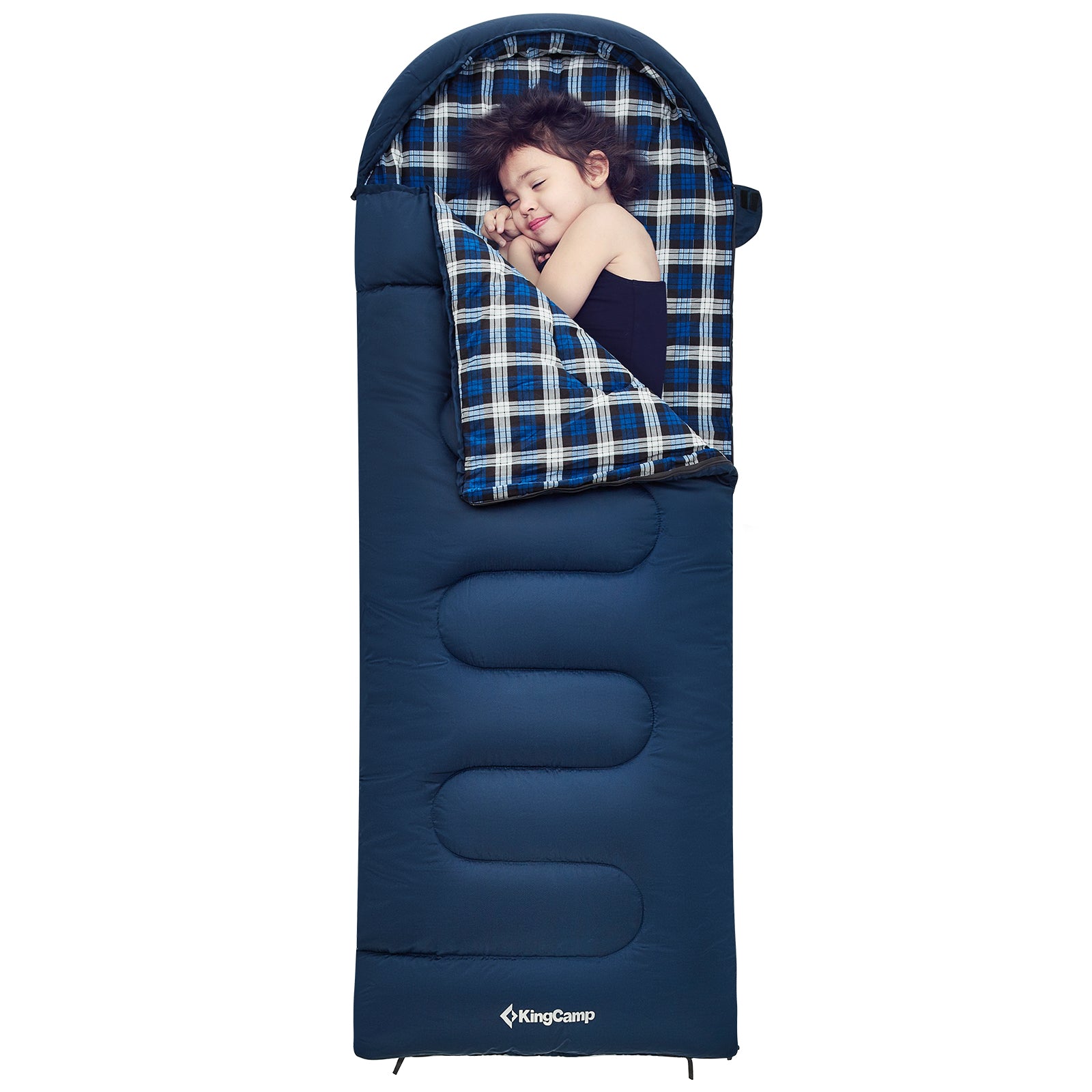 KingCamp CLOUDY 300S Kids Sleeping Bag-Envelope With Hood