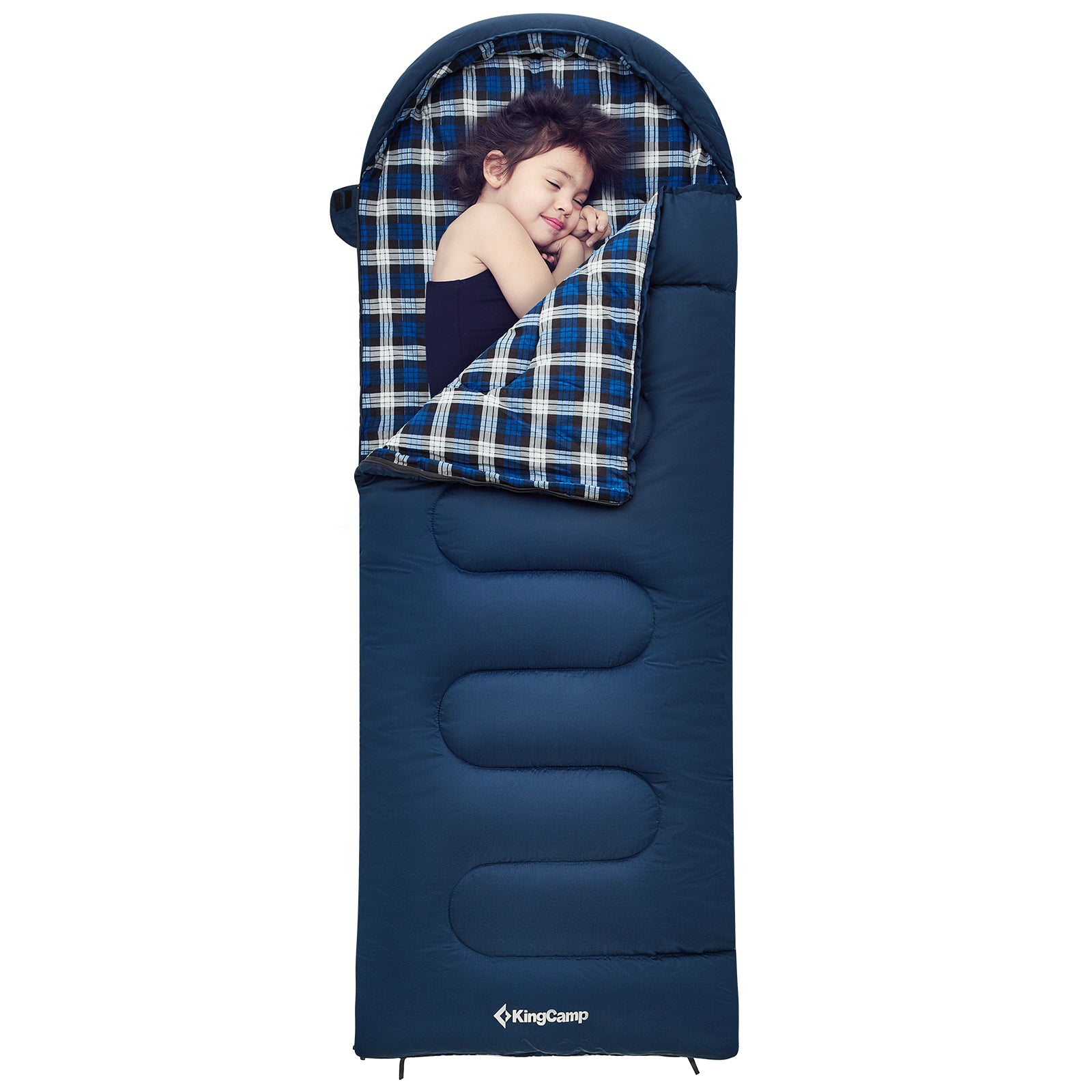 KingCamp CLOUDY 300S Kids Sleeping Bag-Envelope With Hood