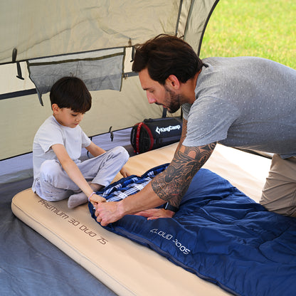 KingCamp CLOUDY 300S Kids Sleeping Bag-Envelope With Hood