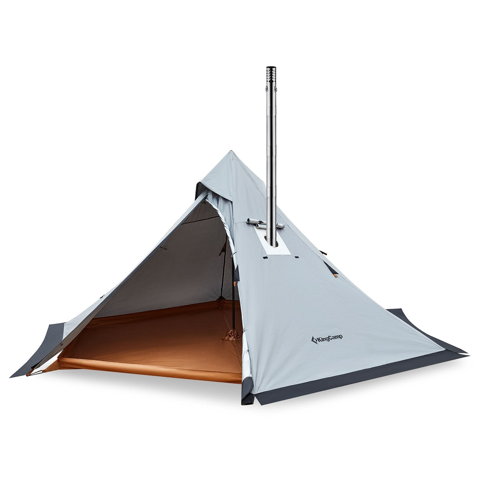 KingCamp Tipi Tent and Wood Stove Bundle Kit