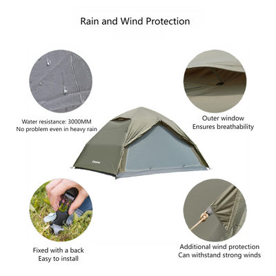 heavy rain camping tent KingCamp 5 Person Pop Up Camping Tent – KingCamp Outdoors