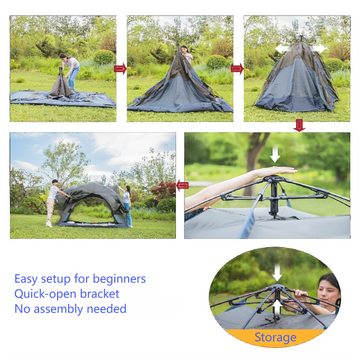 easy set up tent KingCamp 5 Person Pop Up Camping Tent – KingCamp Outdoors
