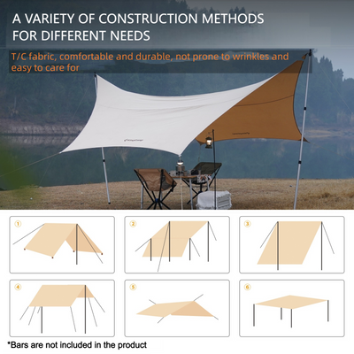 tarp naturehike KingCamp Hexagonal Large Camping Tent Tarp – KingCamp Outdoors