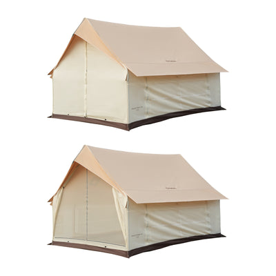 KingCamp MOUNTAIN IN C2 Cabin Tent with Stove Jack