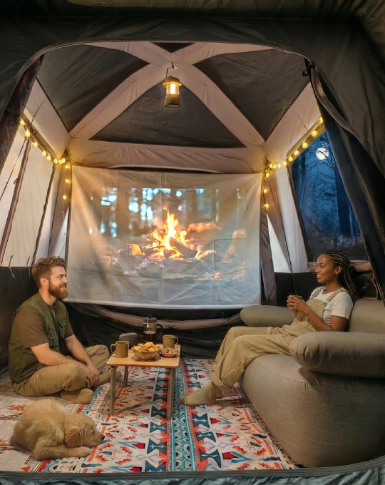 KingCamp SUV Tent & Air Mattress Bundle