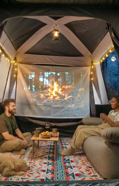 KingCamp SUV Tent & Air Mattress Bundle