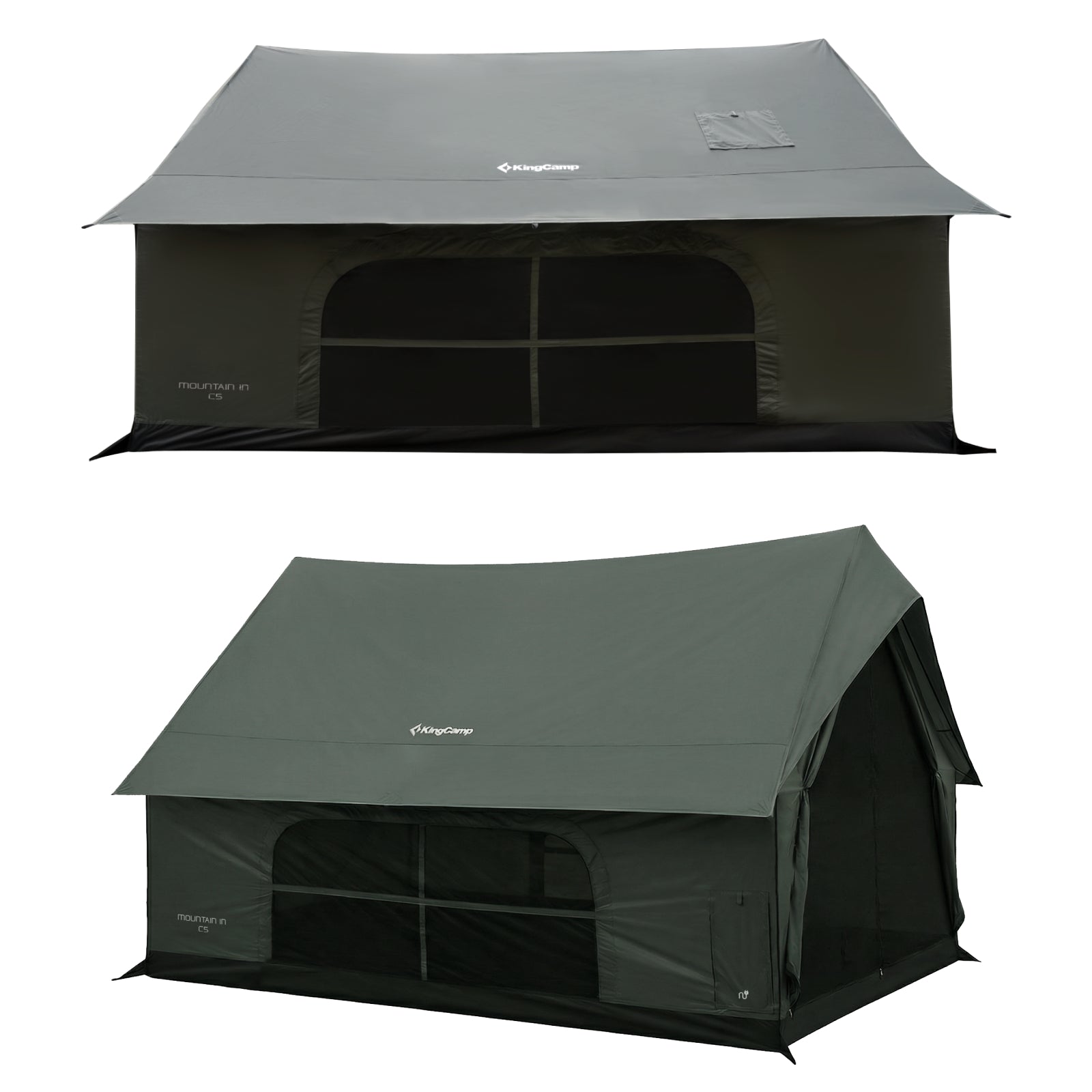 KingCamp MOUNTAIN IN C5 Cabin Tent with Stove Jack | Pre-Order
