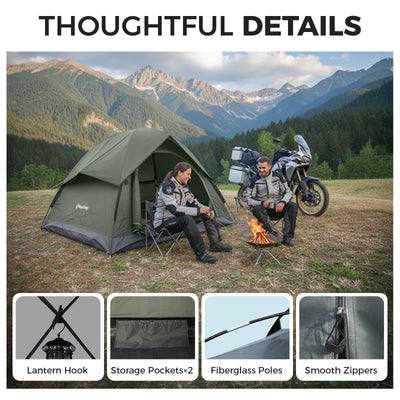 KingCamp Lightweight 2-Person Backpacking Tent