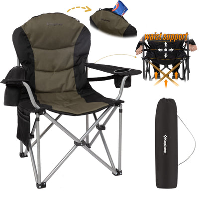 KingCamp Lumbar Support Oversized Camping Chair