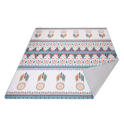 max camping Extra-Large Camping & Tailgate Tent Mat 110" x 110"