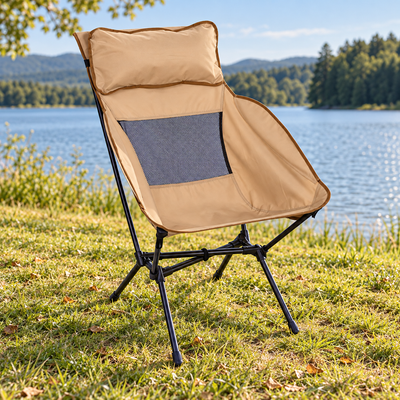 KingCamp BALSA C10 Lightweight High-Back Aluminum Chair