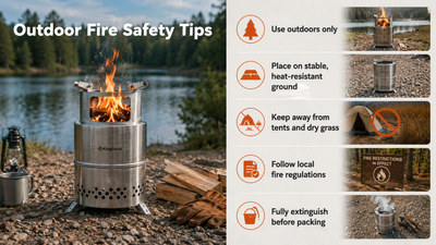 KingCamp FIREWOOD Portable Wood Stove