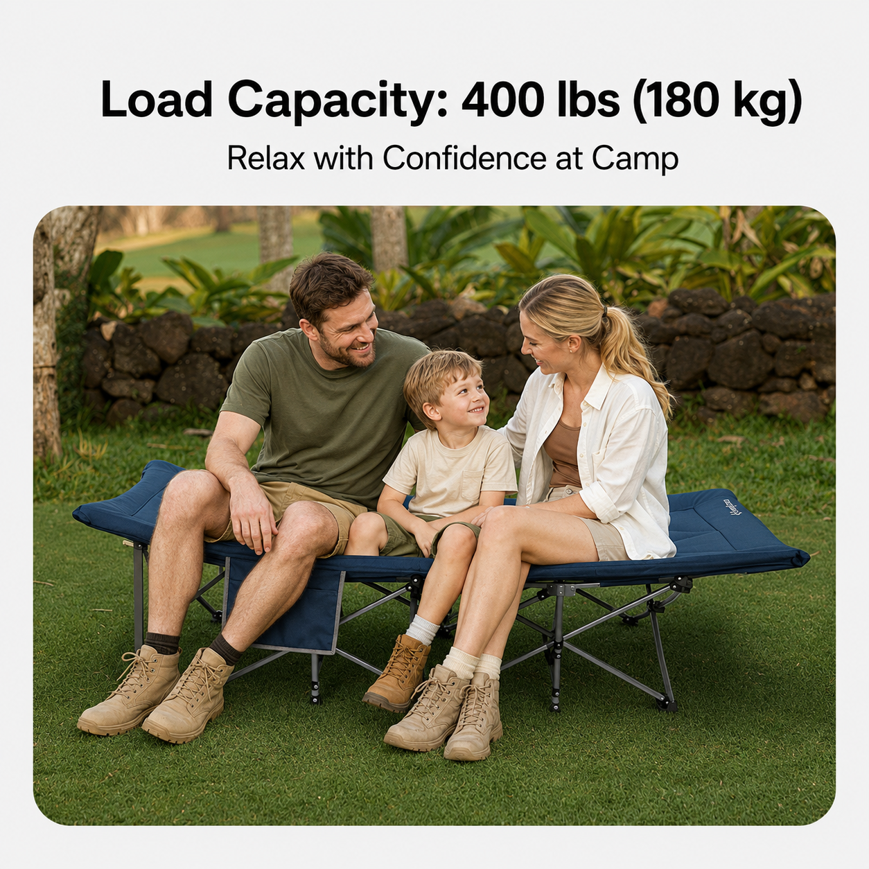 KingCamp OAK C10 PLUS Padded Camping Bed