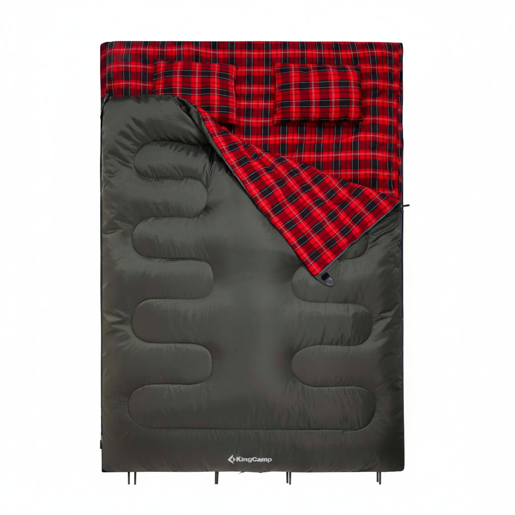 KingCamp SNOWFLAKE 300D Double Flannel Sleeping Bag