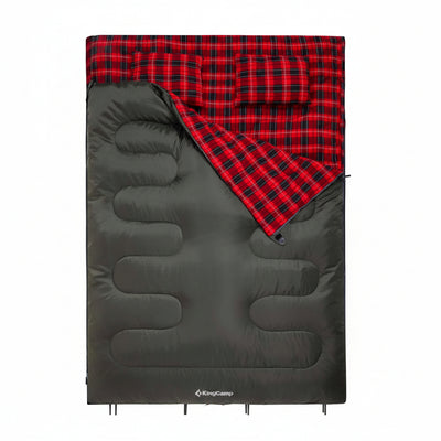 KingCamp SNOWFLAKE 300D Double Flannel Sleeping Bag