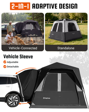 KingCamp BOUNDLESS X3 SUV Tent