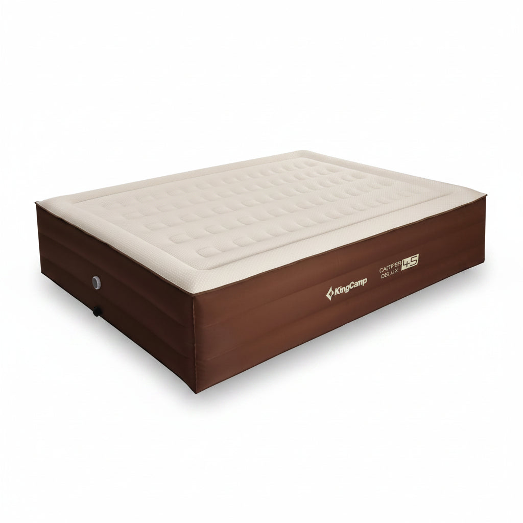 KingCamp CAMPER DELUX 45 Queen Air Mattress With Built-In Pump