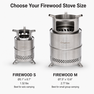 KingCamp FIREWOOD Portable Wood Stove