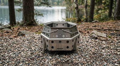 KingCamp Hexagonal Telescopic Wood-Burning Stove