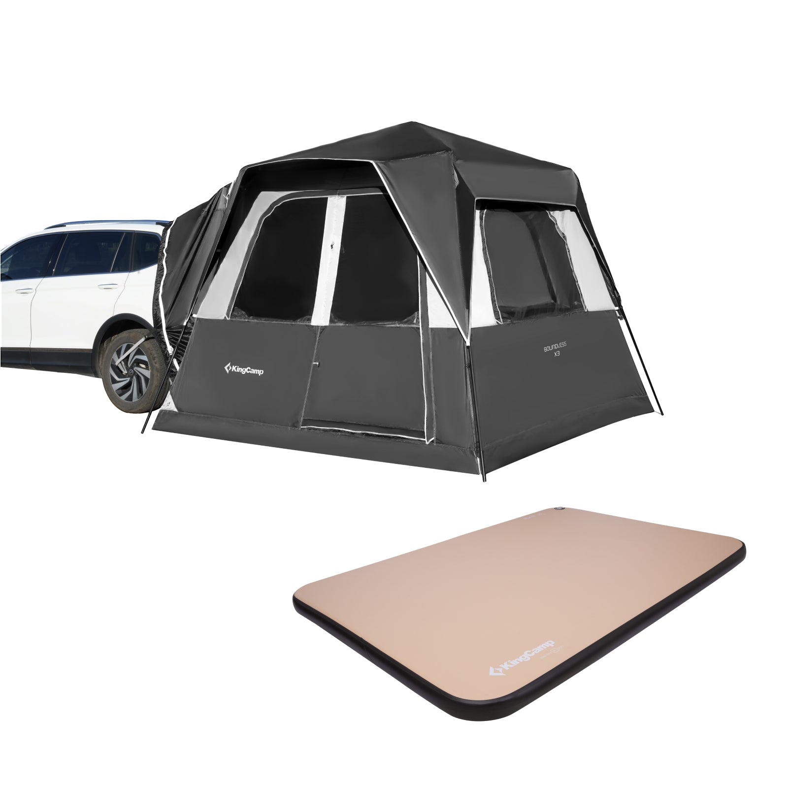 KingCamp SUV Tent & Air Mattress Bundle