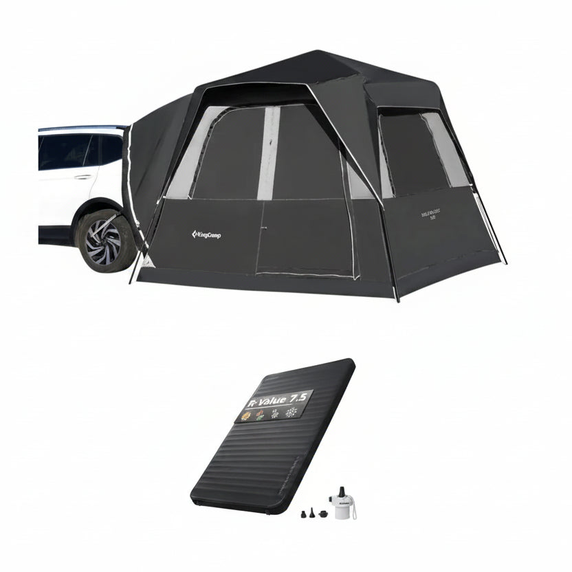 KingCamp SUV Tent & Air Mattress Bundle