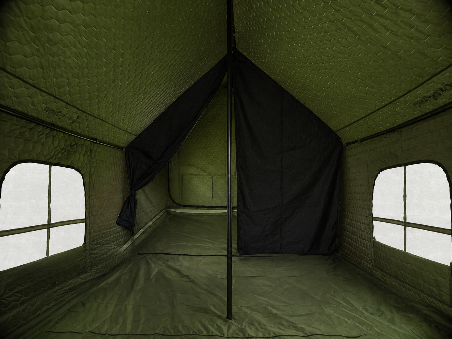 KingCamp Snowhouse 5 Insulated Quilted Cabin Tent with Stove Jack