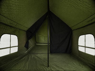KingCamp Snowhouse 5 Insulated Quilted Cabin Tent with Stove Jack