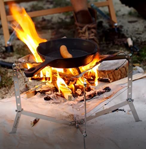 KingCamp Folding Campfire Grill