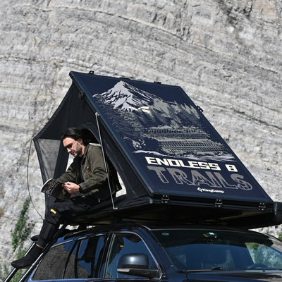 KingCamp ENDLESS 8 Aluminum Hardshell Rooftop Tent