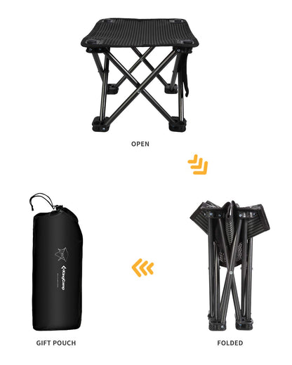KingCamp Camping Stool Set