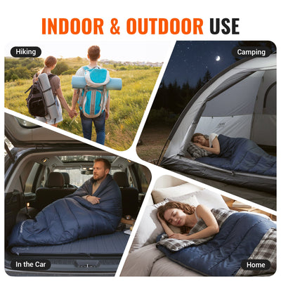 KingCamp SNOWFLAKE 400 Flannel Single Sleeping Bag
