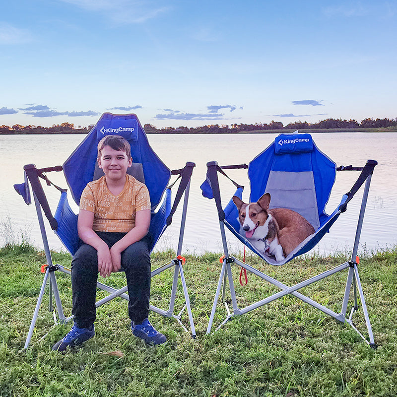 KingCamp family camping gear folding portable comfortable chairs