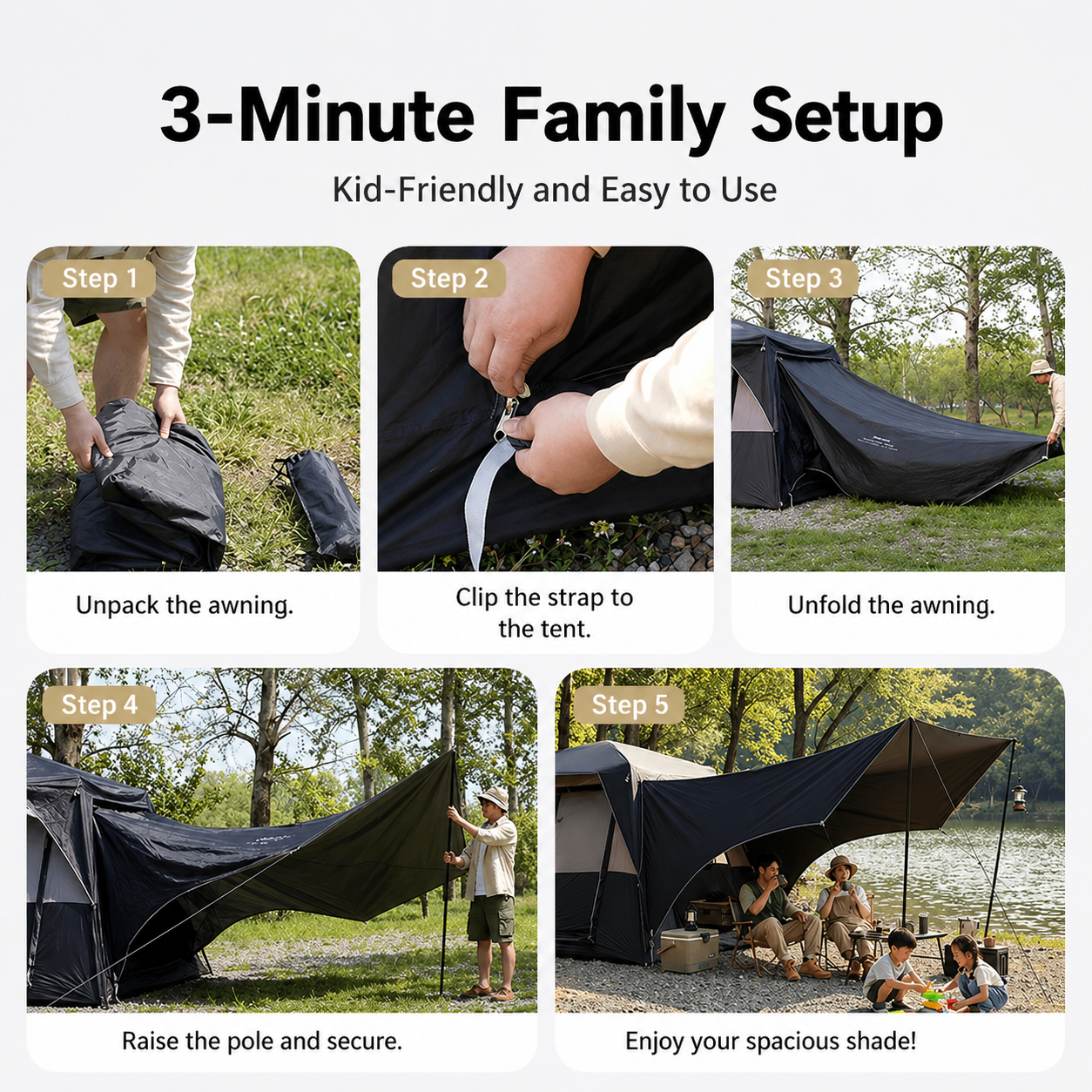KingCamp BOUNDLESS X3 PRO Modular SUV Tent