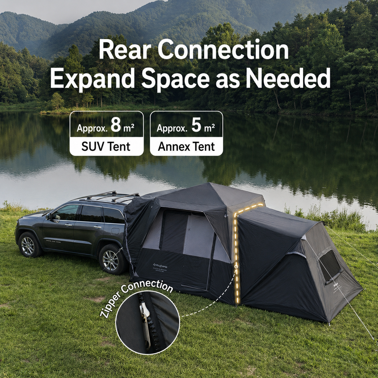 KingCamp BOUNDLESS X3 PRO Bedroom Module