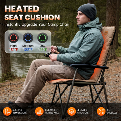 KingCamp Heated Seat Cushion For Outdoors