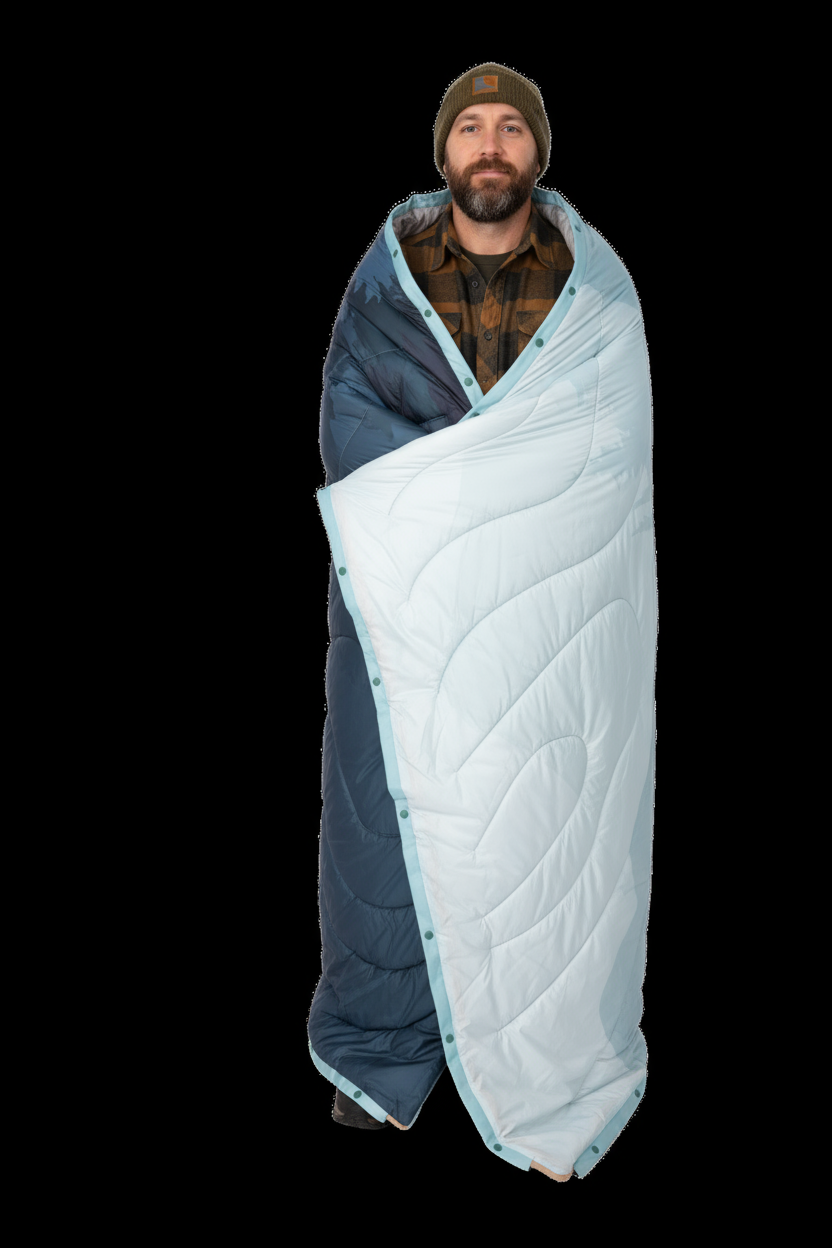 KingCamp Sherpa Fleece Camping Blanket