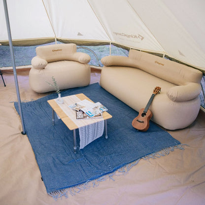 KingCamp Inflatable Sofa with a FREE Blanket