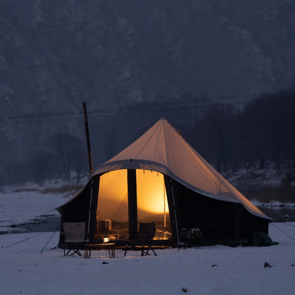 KingCamp KHAN LIGHT 400/500 Canvas Bell Tent