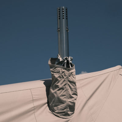 KingCamp KHAN VILLA Tent Glamping 4-in-1 Bundle with Stove