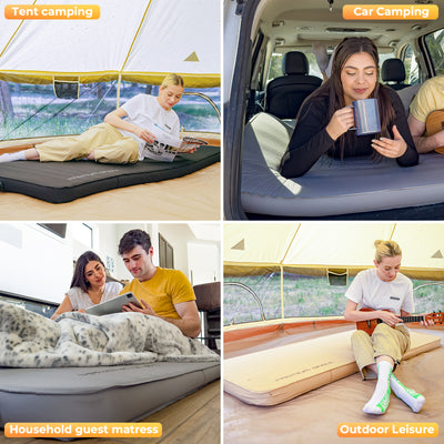 KingCamp PREMIUM Self Inflating Foam Sleeping Pad Double/Single