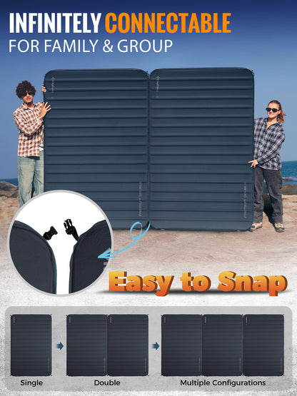 KingCamp PREMIUM DOUBLE Self Inflating Sleeping Pad