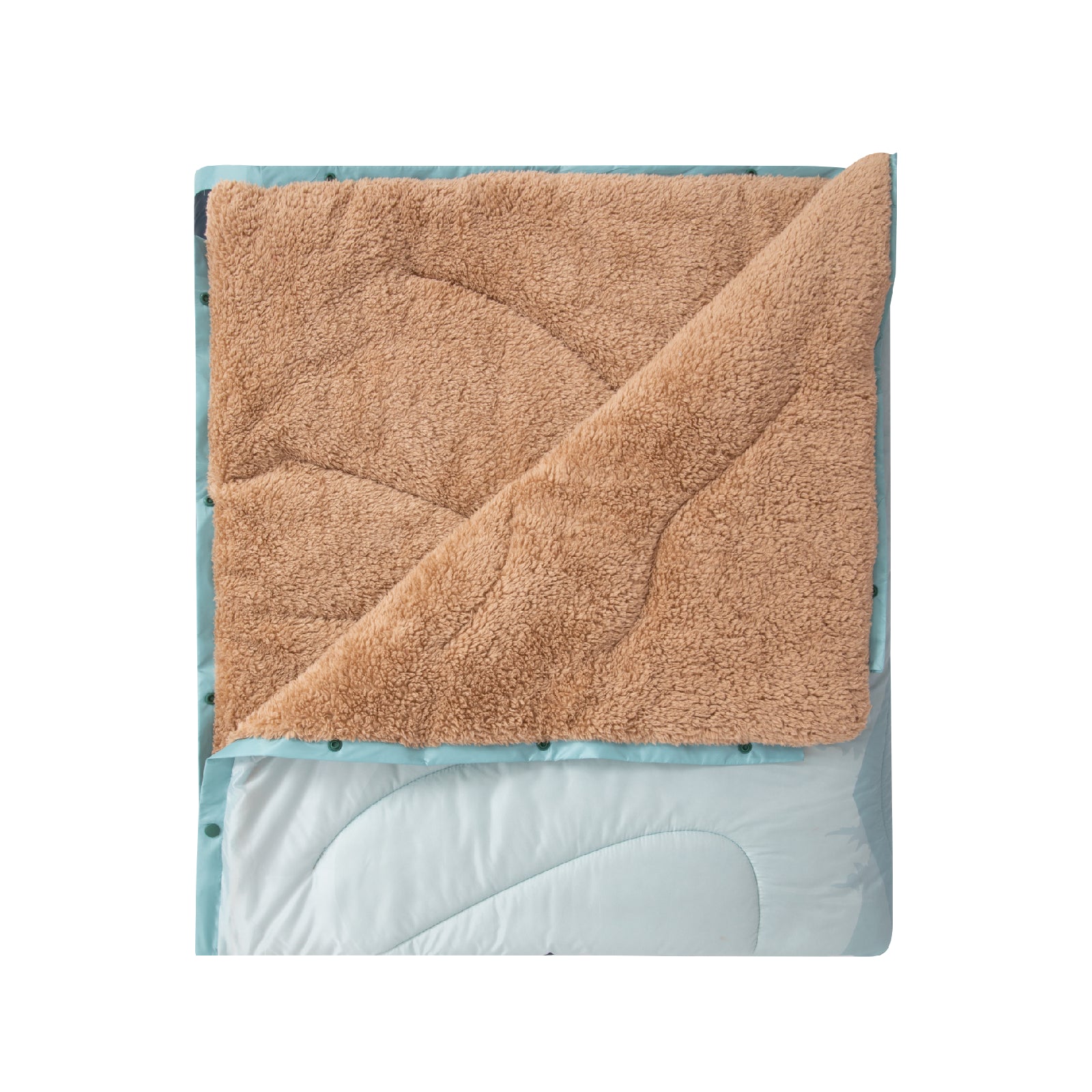 KingCamp Printed Sherpa Fleece Camping Blanket