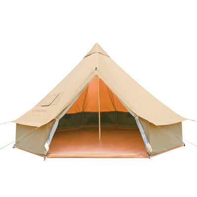 KingCamp KHAN 340GSM TC Canvas 4-Season Bell Tent