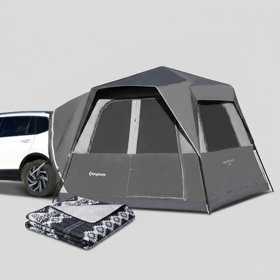 KingCamp BOUNDLESS X3 Car Tent & Waterproof Mat Bundle